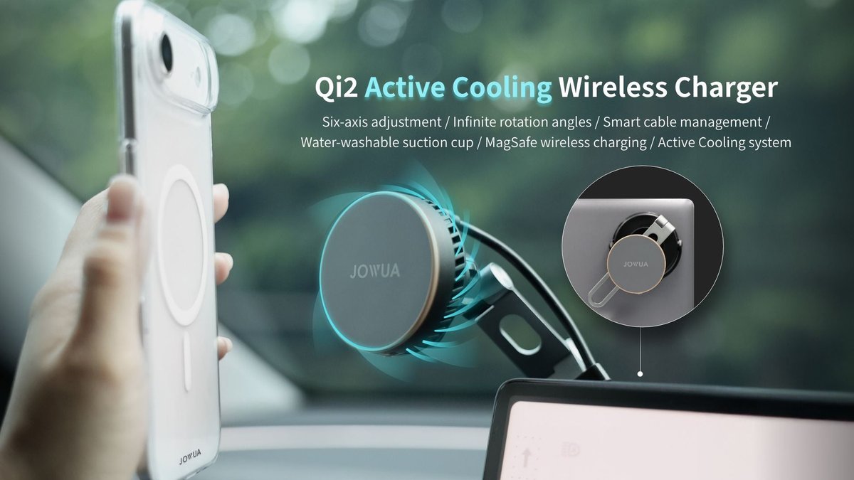 JOWUA MagSafe mount and cabin accessories for Tesla